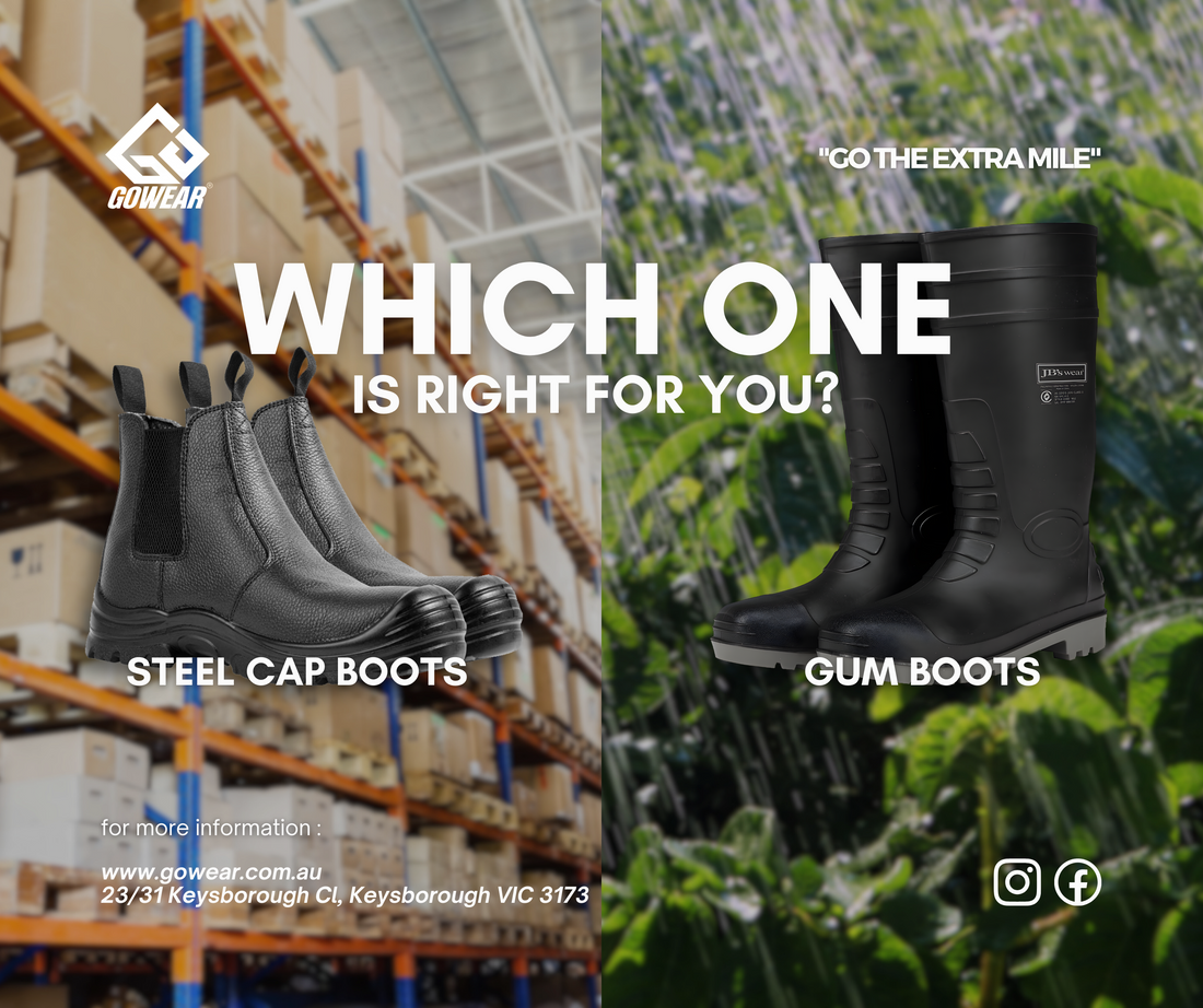 Comparing Steel Cap Boots vs. Gum Boots: Which Is Right for You?