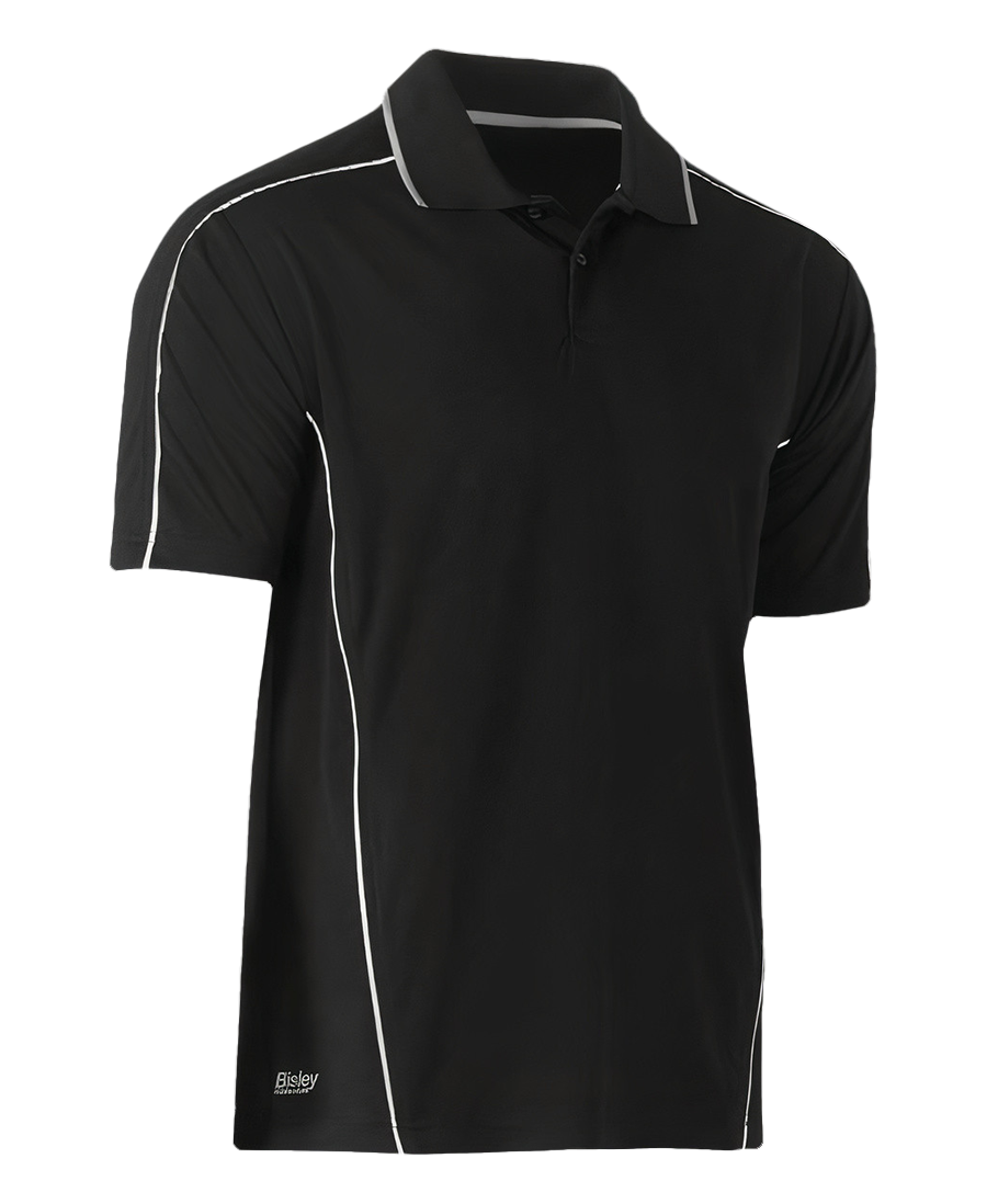 Cool Mesh Polo With Reflective Piping (Men)