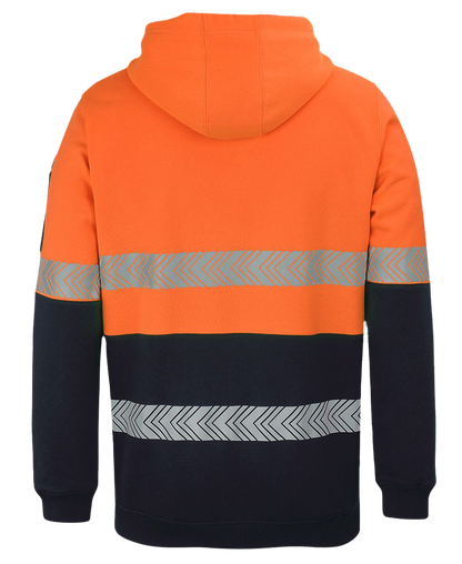 Hi Vis (D+N) 1/2 Zip Segmented Tape Hoodie