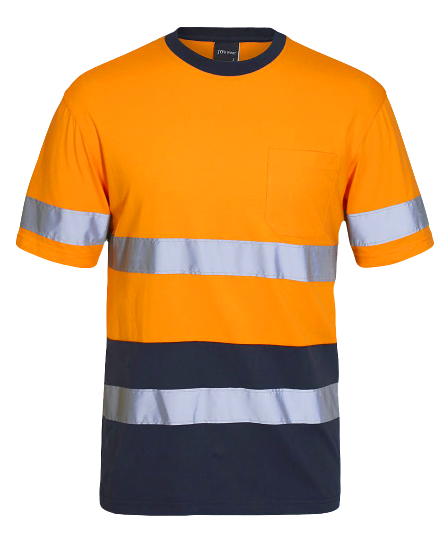 Hi Vis (D+N) Cotton T-Shirt