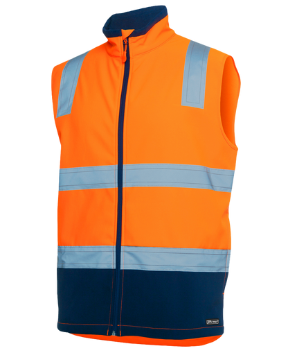 Hi Vis (D+N) W/Resist Three Layer Softshell Vest