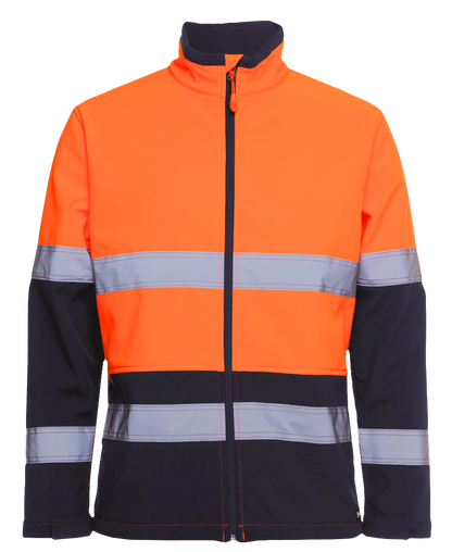 Hi Vis (D+N) W/Resist Three Layer Softshell Jacket