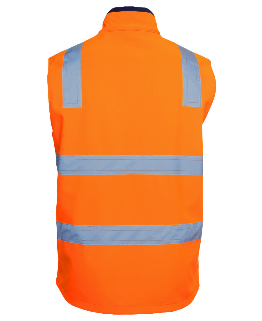 Hi Vis (D+N) W/Resist Three Layer Softshell Vest