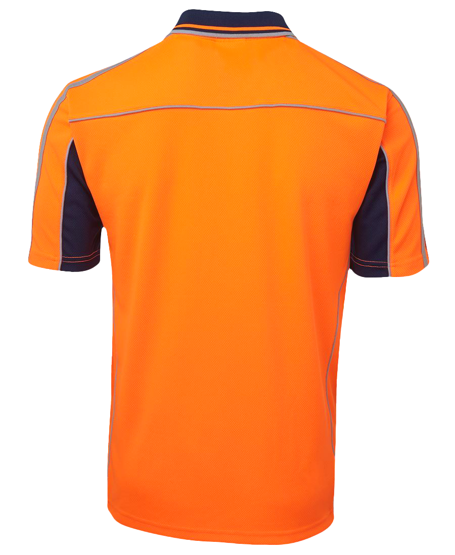 Hi Vis Short Sleeve Arm Tape Polo