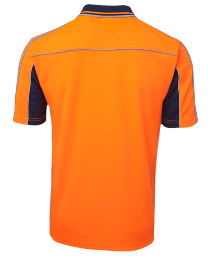 Hi Vis Short Sleeve Arm Tape Polo