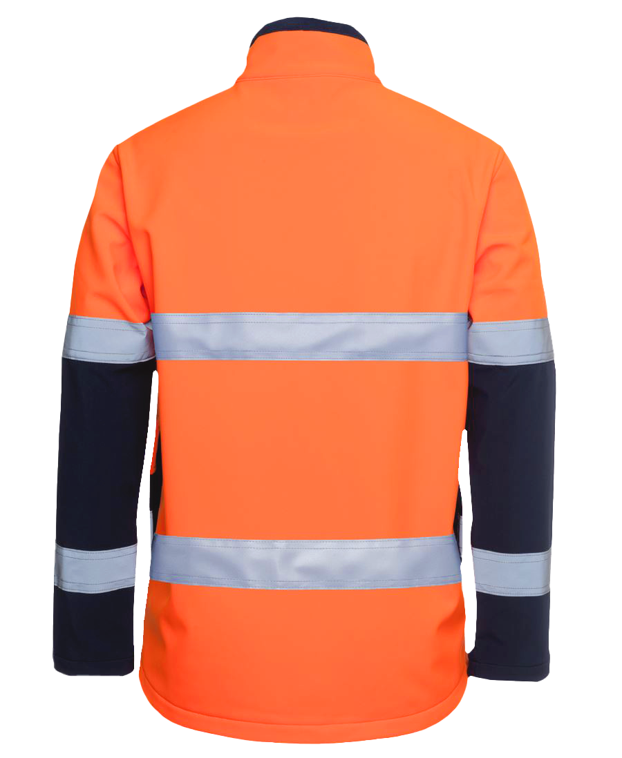 Hi Vis (D+N) W/Resist Three Layer Softshell Jacket