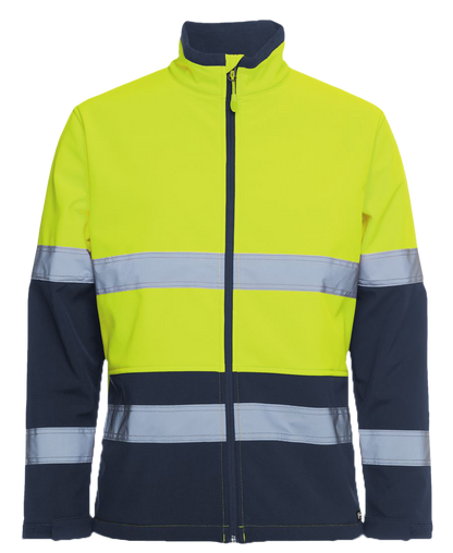 Hi Vis (D+N) W/Resist Three Layer Softshell Jacket