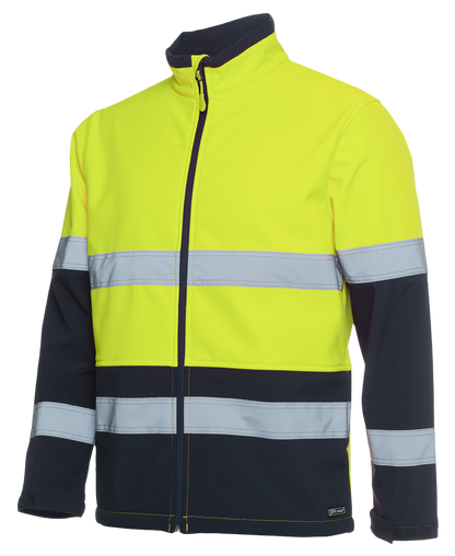 Hi Vis (D+N) W/Resist Three Layer Softshell Jacket