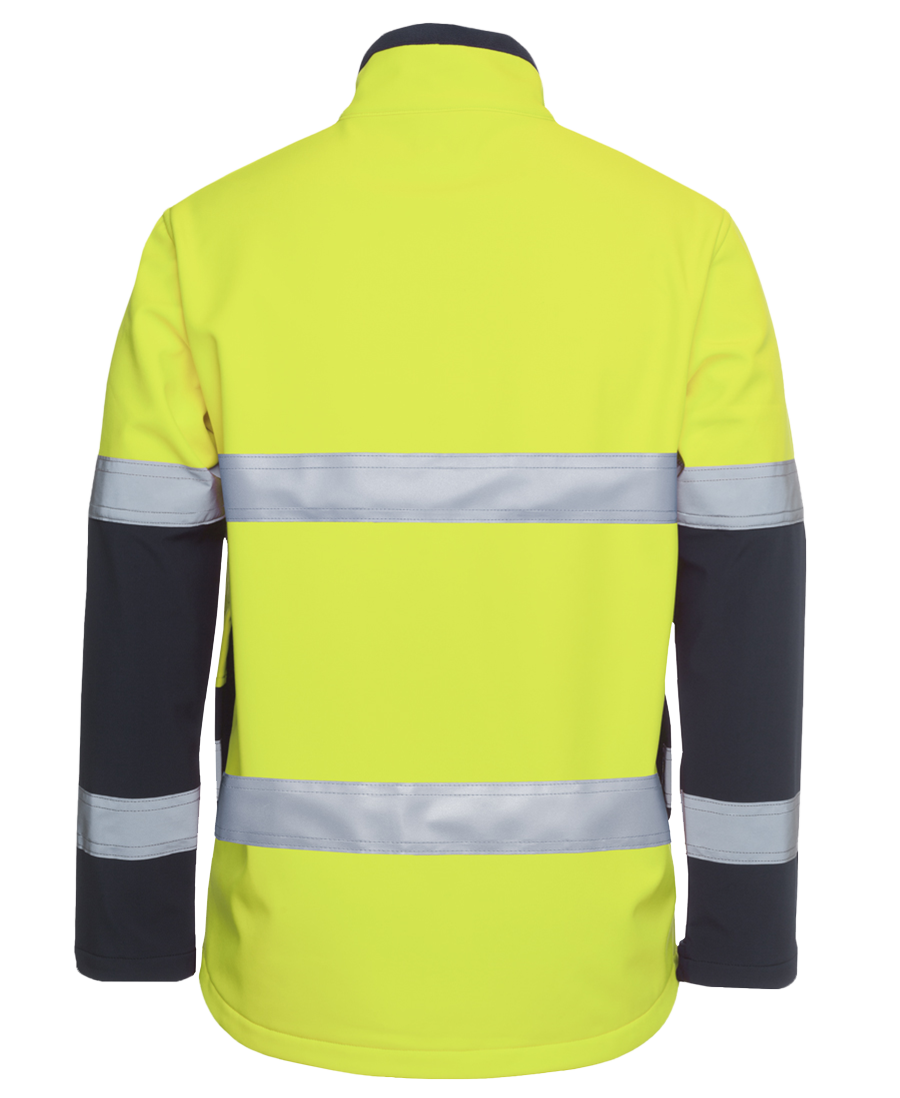 Hi Vis (D+N) W/Resist Three Layer Softshell Jacket