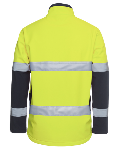 Hi Vis (D+N) W/Resist Three Layer Softshell Jacket