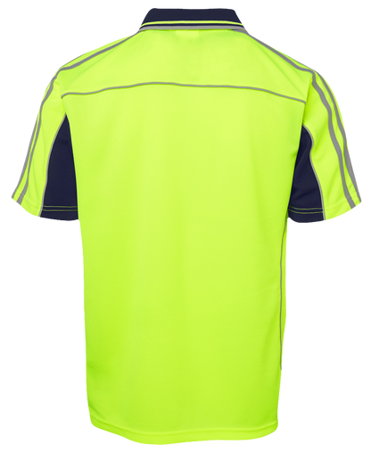 Hi Vis Short Sleeve Arm Tape Polo