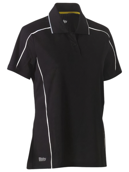 Cool Mesh Polo With Reflective Piping (Women)