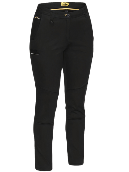 Mid Rise Stretch Cotton Pants