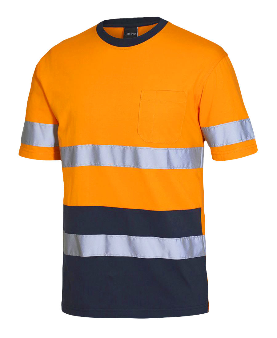 Hi Vis (D+N) Cotton T-Shirt